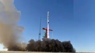 پرواز موفق موشک چینی؛ بوستر در آتش سوخت