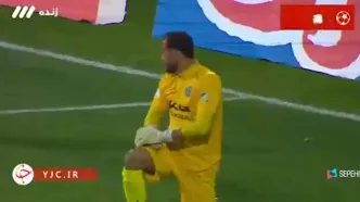 گل اول پرسپولیس به پیکان توسط ارونوف