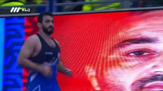 حسن یزدانی به روی تشک آمد+ ویدئو