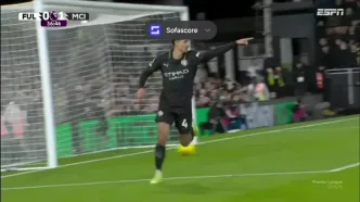 ویدیو: گل دوم منچسترسیتی به فولام توسط هالند