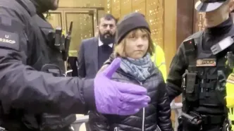 گرتا تونبرگ دوباره بازداشت شد این بار در لندن