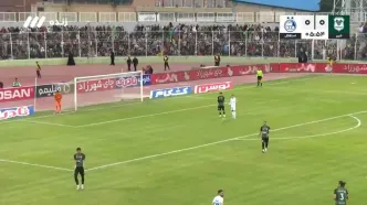 گل اول استقلال به خیبر + ویدئو