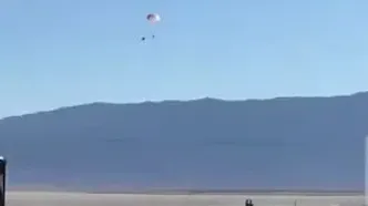 لحظه منفجر شده جنگنده اف۱۶ آمریکایی