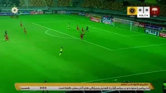 ویدیو: گل اول سپاهان به فولاد توسط محمد عسکری