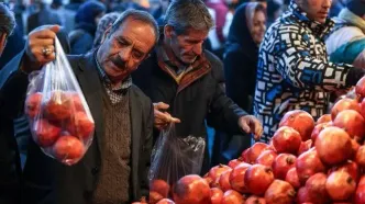 افزایش ۱۷۴۴ برابری هزینه سفره شب یلد در ۱۰ سال؛ چله‌نشینی ۱۴۰۴ چقدر هزینه روی دست خانواده می‌گذارد؟