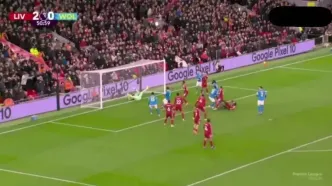 ویدیو: گل اول ولورهمپتون به لیورپول توسط سانتیاگو بوئنو