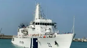 ورود ناو گارد ساحلی هند به منطقه سوم نیروی دریایی ارتش