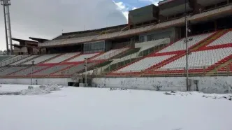 برف و یخبندان در تمرین تراکتور