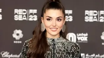 هانده ارچل بازیگر مشهور ترکیه در کنار خواهرش