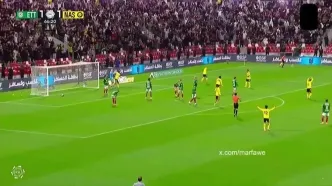 گل رونالدو برای النصر مقابل الاتفاق