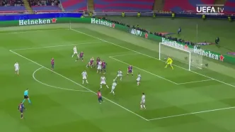 ویدئو: گل‌های یامال در لیگ قهرمانان اروپا