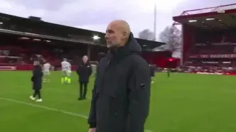 ویدئو: وقتی پپ بعد از برد هم دست‌بردار نیست‎!‎