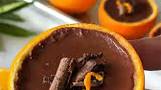 طرز تهیه دسر خوشمزه پاناکوتا پرتقال و شکلات