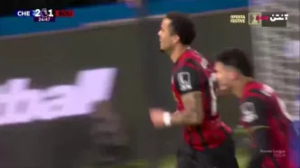 گل دوم بورنموث به چلسی+ ویدئو