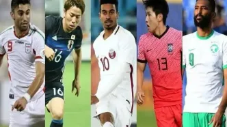 رضایی در بین ستاره‌های درخشان در تاریخ جام ملت‌های زیر ۲۳ سال آسیا