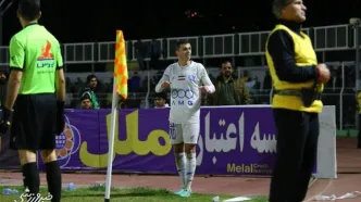 خوشحالی ستاره استقلال بعد از شکست پرسپولیس +عکس