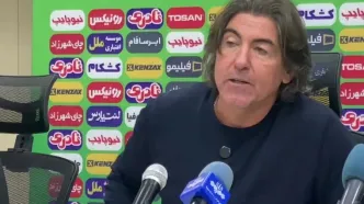 ساپینتو: سه امتیاز مهم را از دست دادیم/ من پلن C هم دارم (ویدیو)