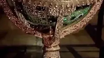 کره جواهرنشان ناصرالدین شاه با 51 هزار الماس و 1575 قطعه زمرد چقدر می ارزد؟