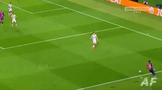 ویدئو: واکنش هم تیمی‌ها و تماشاگران به جادوی یامال