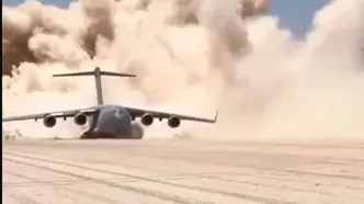 توانایی عجیب هواپیمای باری آمریکایی در تیک‌اف از صحرا