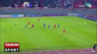 گل دوم تراکتور به الدحیل توسط امیرحسین حسین‌زاده / تراکتور 2 - 1الدحیل