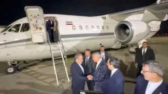 ببینید| عراقچی دقایقی پیش وارد باکو شد