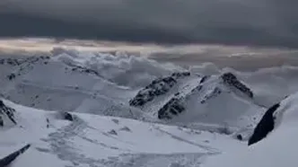 کوه توچال در برف