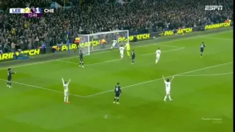 ویدیو: گل سوم لیدز به چلسی توسط دومنیک کالورت لوین