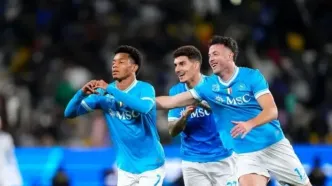 ناپولی قهرمان سوپرجام ایتالیا شد