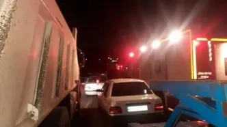 انحراف اتوبوس در محور کوار - شیراز ۱۶ مصدوم برجای گذاشت