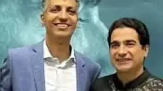 دیدار صمیمی عادل فردوسی‌پور و همایون شجریان/ ویدئو