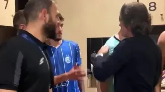 حال و هوای رختکن استقلال بعد از پیروزی برابر المحرق+ ویدئو