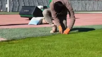 آخرین وضعیت چمن یادگار: تراکتوری‌ها به بازگشت به خانه امیدوار شدند