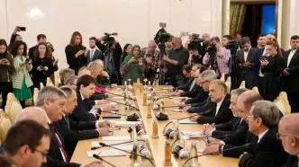 دیدار وزرای امور خارجه ایران و روسیه در مسکو