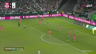 ویدیو: خلاصه بازی بتیس و بارسلونا