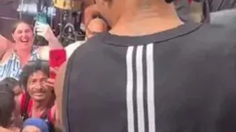 ویدئو: اقدام خیرخواهانه رافینیا و همسرش در برزیل