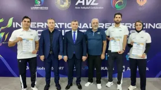 درخشش داوران ایرانی در تاشکند