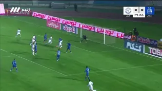 ویدیو: گل اول گل‌گهر به استقلال توسط پوریا شهرآبادی