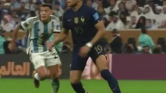 ویدئو: گل تماشایی امباپه مقابل آرژانتین