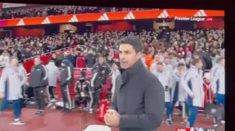 ویدئو: عصبانیت امری از شکست سنگین مقابل آرسنال