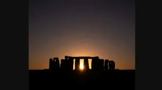 عکس روز ناسا: جادوی غروب بر سازه‌های پیشاتاریخی