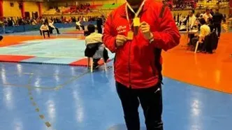 کسب دو مدال طلا توسط مهدی حیدری