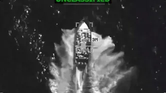 تصاویر حمله آمریکا به یک قایقِ دیگر در اقیانوس آرام