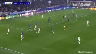 ویدیو: گل اول چلسی به آتالانتا توسط ژوائو پدرو