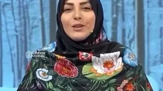 سکوت غمناک المیرا شریفی مقدم حین اجرای برنامه