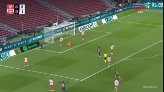 ویدیو: گل سوم بارسلونا به اتلتیکو مادرید توسط فران تورس