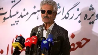 مراسم تجلیل از جعفر دهقان برگزار شد/ بازیگری که چهار دهه بی‌حاشیه ماند