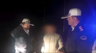 فیلم توقیف کامیون ولوو 10چرخ با راننده فاقد گواهینامه در محور اندیمشک–اهواز