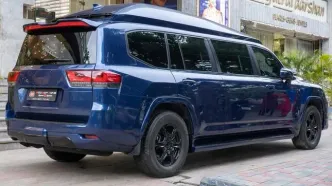 تویوتا لندکروز هندی / لیموزینی با کابین لوکس‌تر از رولزرویس!