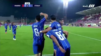 ویدیو: گل اول استقلال به المحرق توسط قلی‌زاده